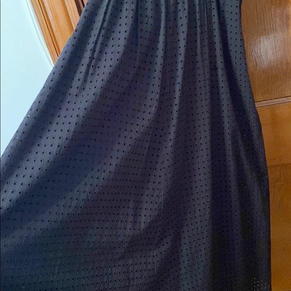 Black eyelet Madewell midi dress - Picture 7 of 7